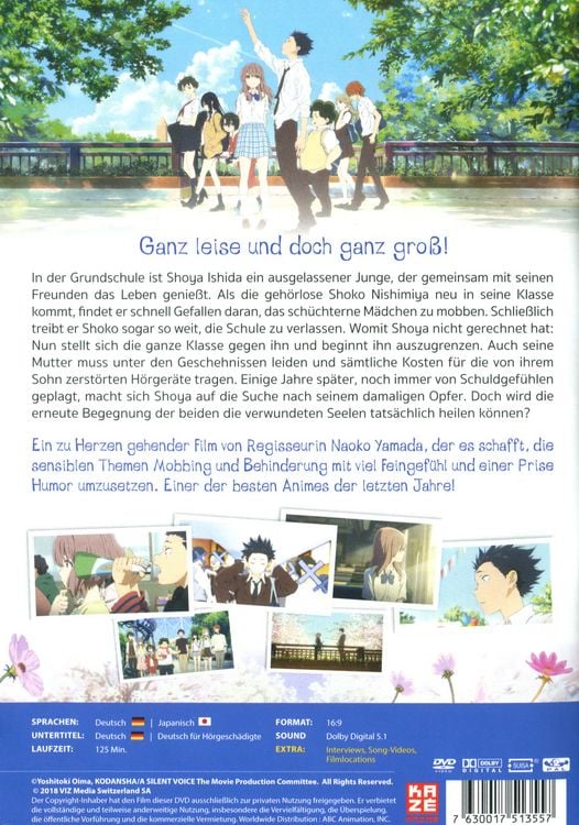 Produktbild: A Silent Voice