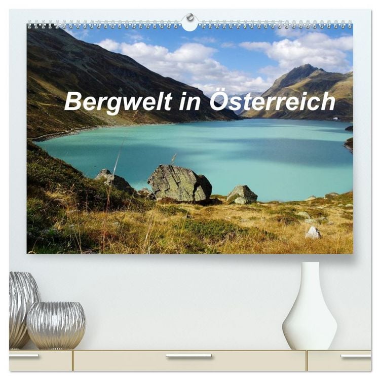 Produktbild: Bergwelt in &Ouml;sterreich (hochwertiger Premium Wandkalender 2026 DIN A2 quer), Kunstdruck in Hochglanz