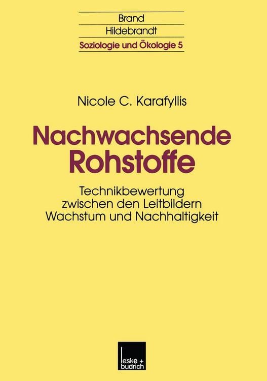 Produktbild: Nachwachsende Rohstoffe