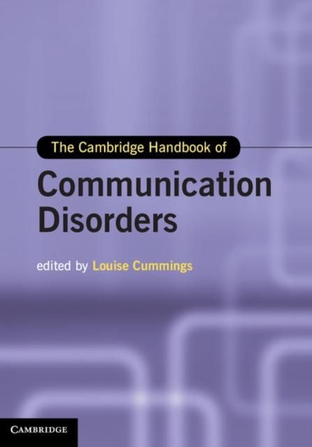 Produktbild: Cambridge Handbook of Communication Disorders