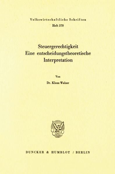 Produktbild: Steuergerechtigkeit.