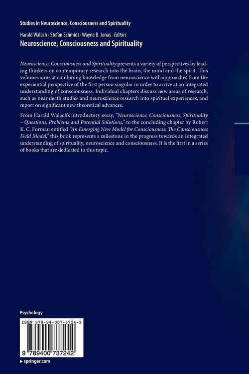 Produktbild: Neuroscience, Consciousness and Spirituality