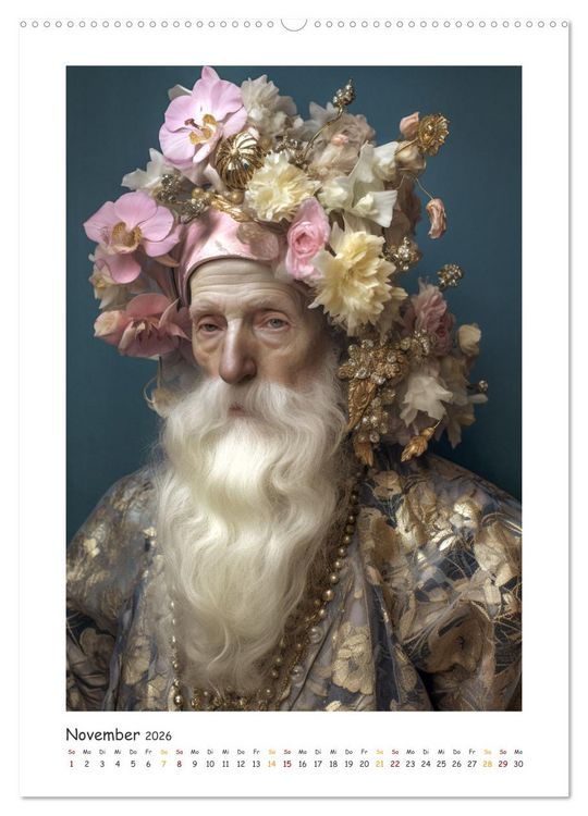 Produktbild: Au&szlig;ergew&ouml;hnliche Portraits (hochwertiger Premium Wandkalender 2026 DIN A2 hoch), Kunstdruck in Hochglanz