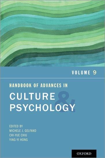 Produktbild: Handbook of Advances in Culture and Psychology