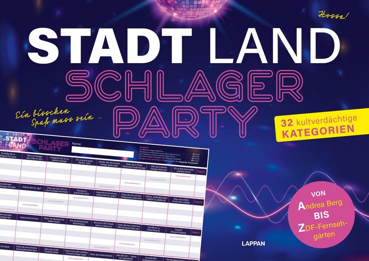 Produktbild: Let's Party: Stadt, Land, Schlagerparty