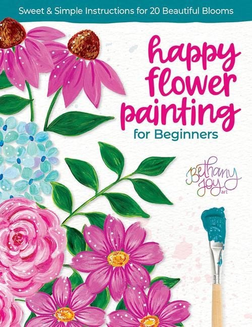Produktbild: Happy Flower Painting for Beginners