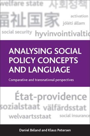 Produktbild: Analysing Social Policy Concepts and Language