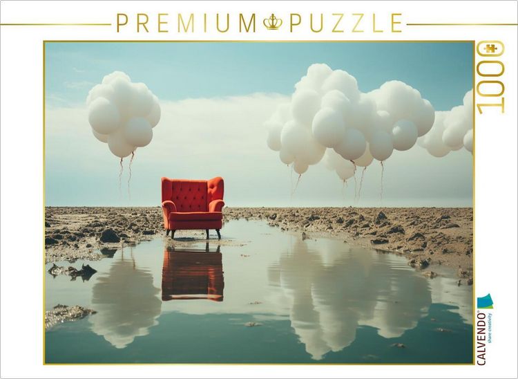 Produktbild: CALVENDO Puzzle Wolken | 1000 Teile Lege-Gr&ouml;&szlig;e 64x48cm Foto-Puzzle f&uuml;r gl&uuml;ckliche Stunden