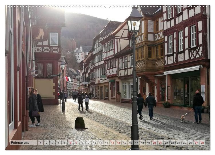 Produktbild: Wanderbares Miltenberg (hochwertiger Premium Wandkalender 2027 DIN A2 quer), Kunstdruck in Hochglanz