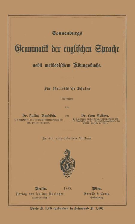 Produktbild: Grammatik der englischen Sprache