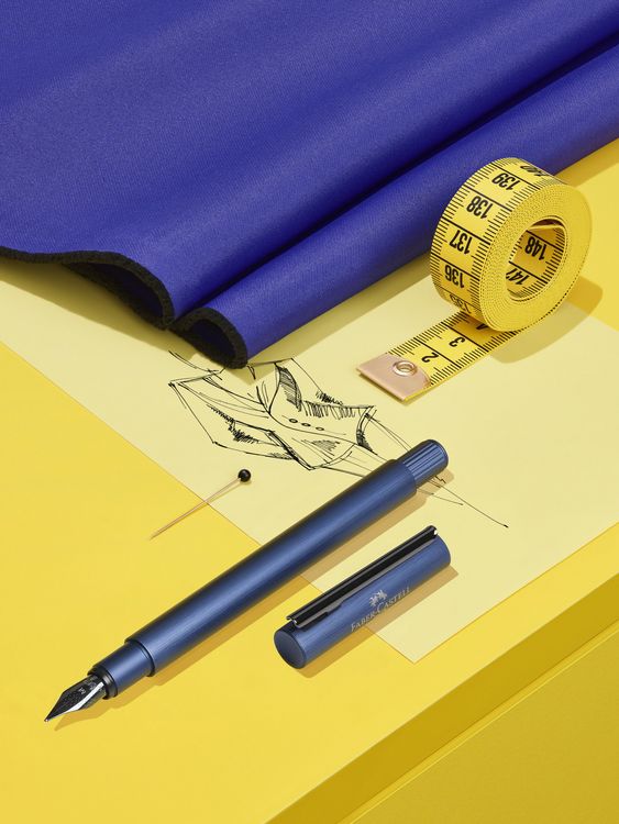 Produktbild: Faber-Castell Tintenroller Neo Slim Aluminium blau