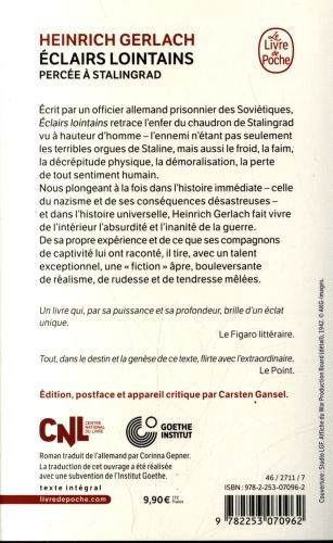 Produktbild: Eclairs lointains : perc&eacute;e &agrave; Stalingrad