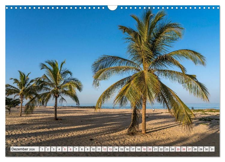 Produktbild: Traumstr&auml;nde in Gambia (Wandkalender 2026 DIN A3 quer), CALVENDO Monatskalender