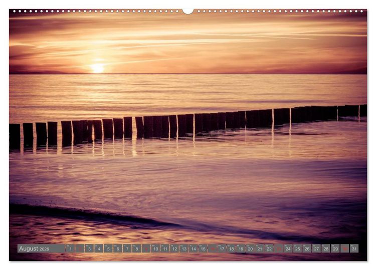 Produktbild: Ostseebad Warnem&uuml;nde (Wandkalender 2026 DIN A2 quer), CALVENDO Monatskalender
