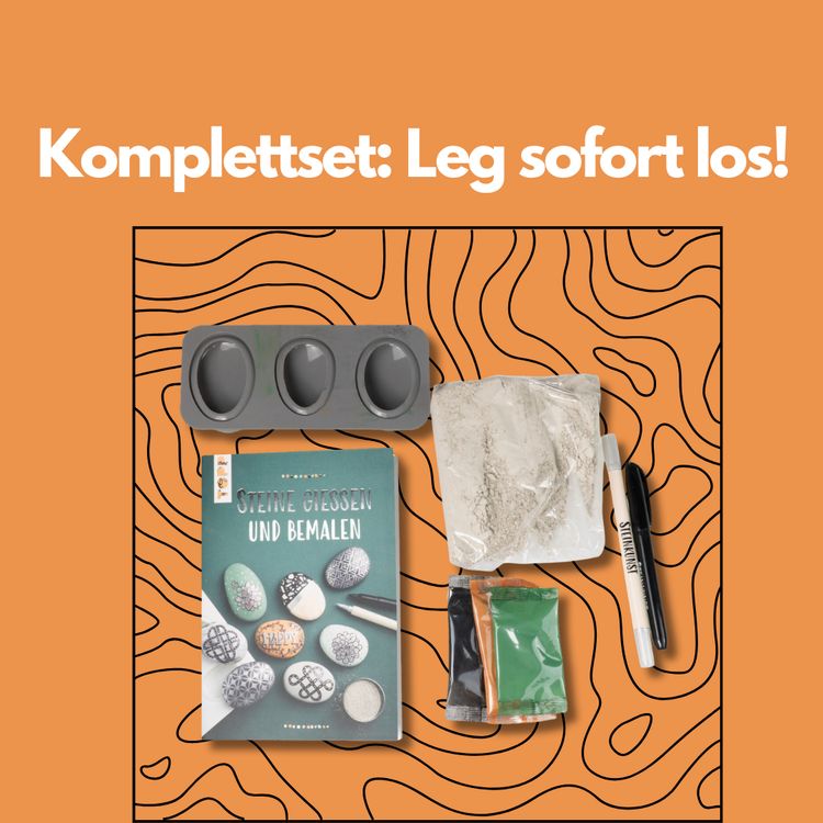 Produktbild: Kreativ-Set - Steine gießen