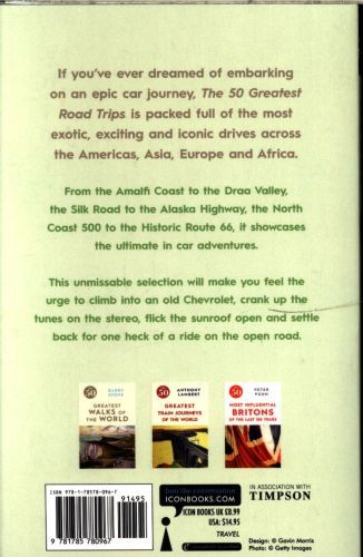 Produktbild: The 50 Greatest Road Trips