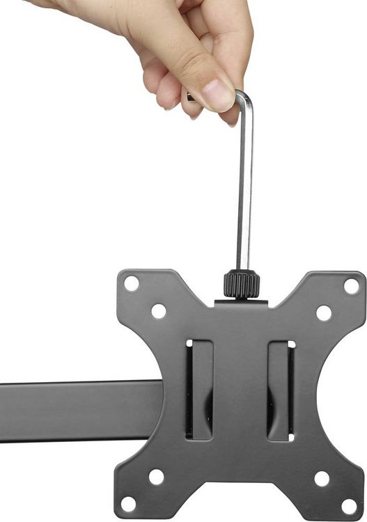 Produktbild: SpeaKa Professional SP-MM-302 Monitorhalterung 2 Display(s) 33,0 cm (13") - 81,3 cm (32") Schwarz Drehbar, H&ouml;henverstellbar, Neigbar, Schwenkbar