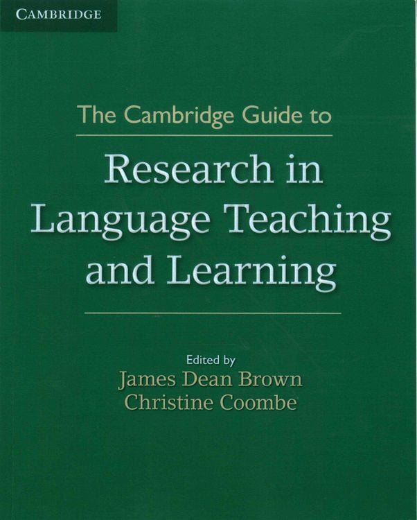 Produktbild: The Cambridge Guide to Research in Language Teaching and Learning