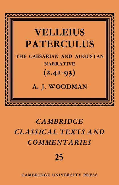 Produktbild: Velleius Paterculus