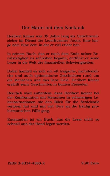 Produktbild: Der Mann mit dem Kuckuck