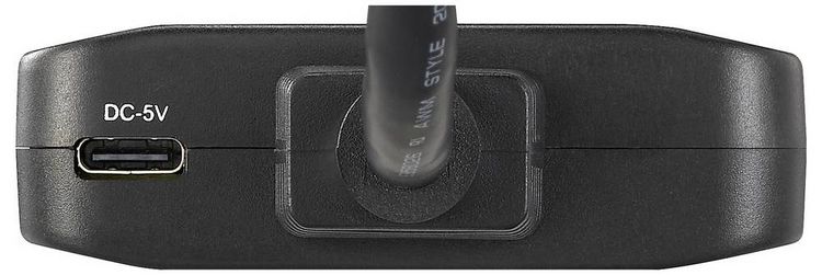 Produktbild: SpeaKa Professional SP-HDMIBS-100 2 Port HDMI-Switch Ultra HD-f&auml;hig, bidirektional verwendbar 7680 x 4320 Pixel