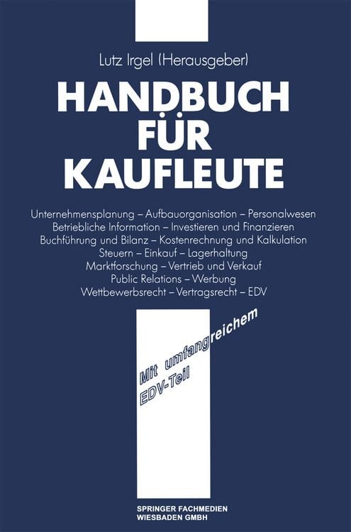 Produktbild: Handbuch f&uuml;r Kaufleute