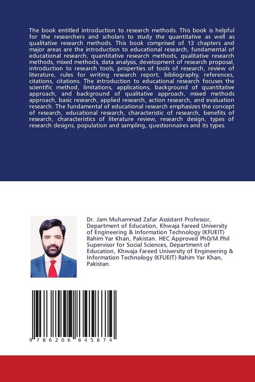 Produktbild: Advanced Methods of Educational Research