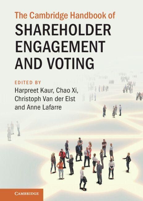 Produktbild: The Cambridge Handbook of Shareholder Engagement and Voting