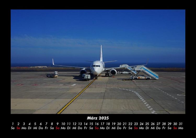 Produktbild: Flugzeuge 2025 Fotokalender DIN A3