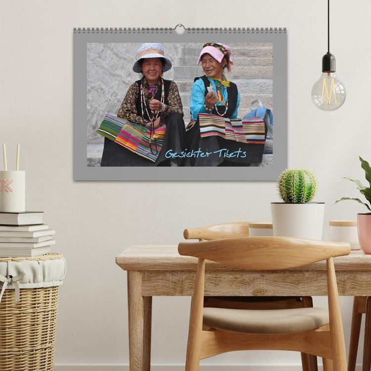 Produktbild: Gesichter Tibets (Wandkalender 2027 DIN A3 quer), CALVENDO Monatskalender