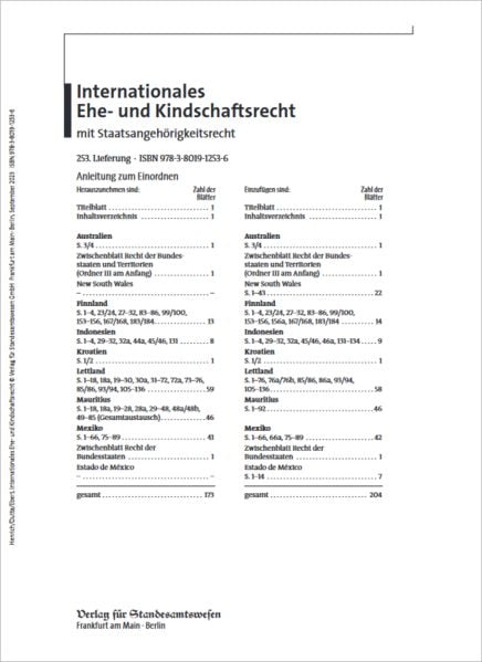 Produktbild: Internationales Ehe- und Kindschaftsrecht mit Staatsangeh&ouml;rigkeitsrecht