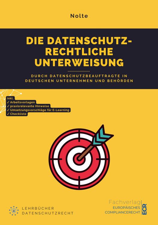 Produktbild: Die datenschutzrechtliche Unterweisung