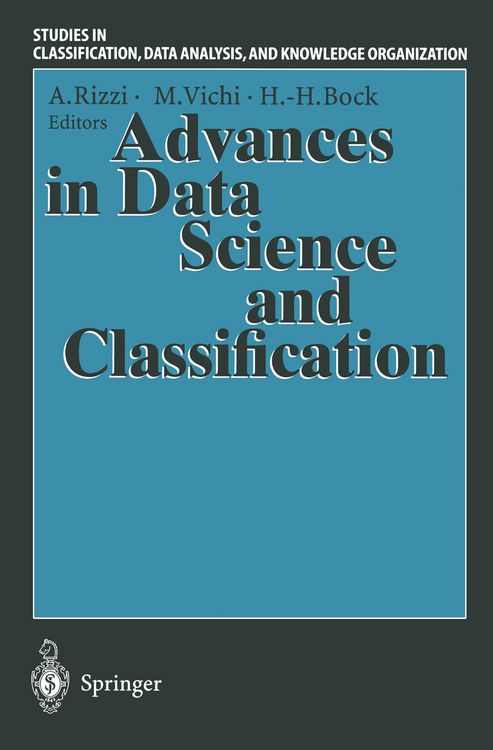Produktbild: Advances in Data Science and Classification