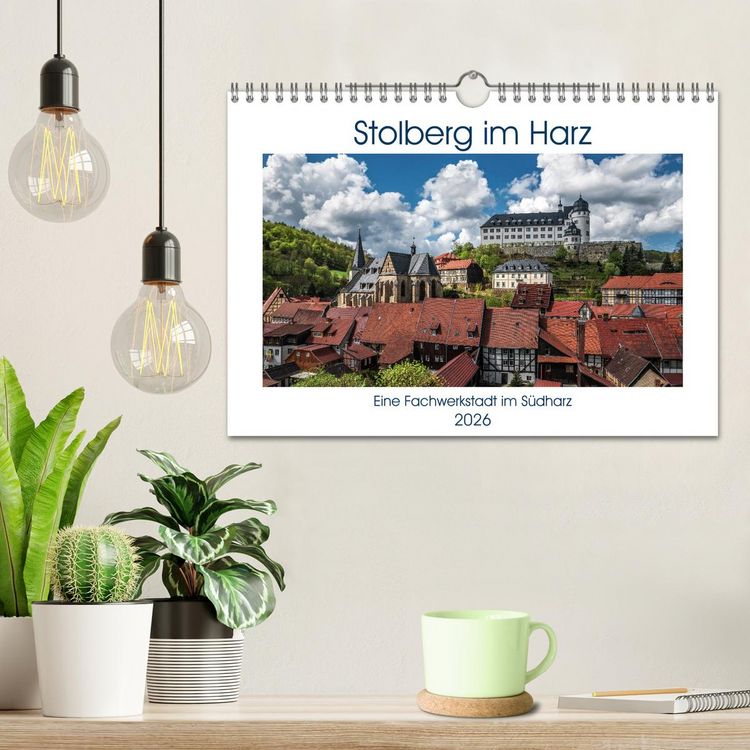 Produktbild: Stolberg im Harz (Wandkalender 2026 DIN A4 quer), CALVENDO Monatskalender