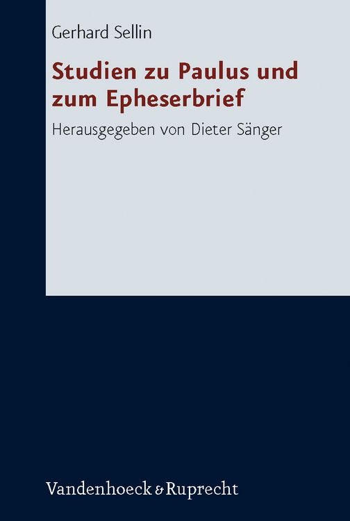 Produktbild: Studien zu Paulus und zum Epheserbrief