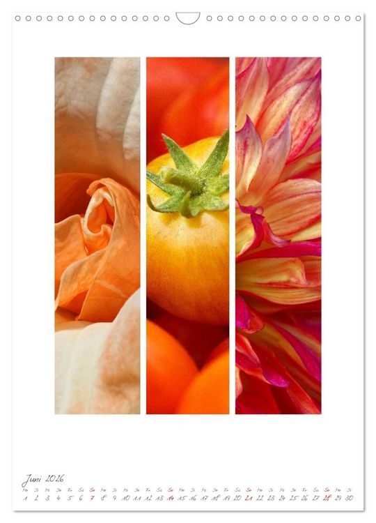 Produktbild: Natur Farben Dreiklang (Wandkalender 2026 DIN A3 hoch), CALVENDO Monatskalender
