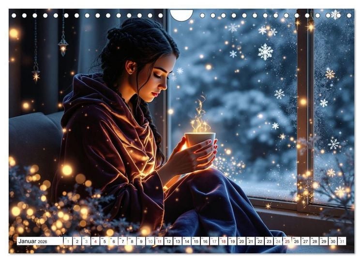 Produktbild: Lichtgefl&uuml;ster (Wandkalender 2026 DIN A4 quer), CALVENDO Monatskalender