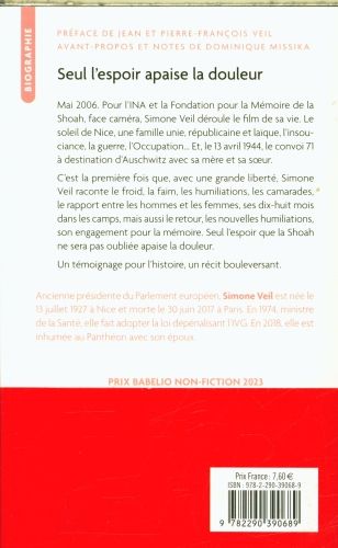 Produktbild: Seul l'espoir apaise la douleur