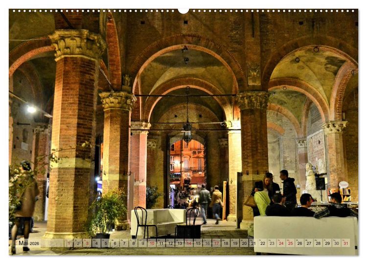 Produktbild: Sehnsucht nach SIENA (Wandkalender 2026 DIN A2 quer), CALVENDO Monatskalender