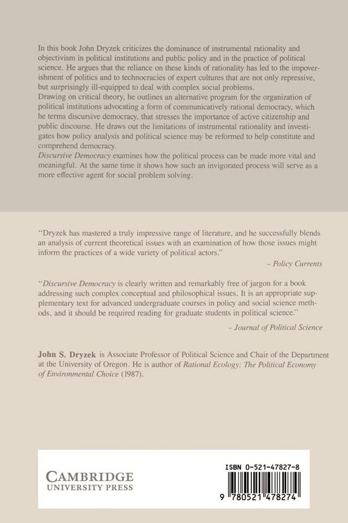 Produktbild: Discursive Democracy