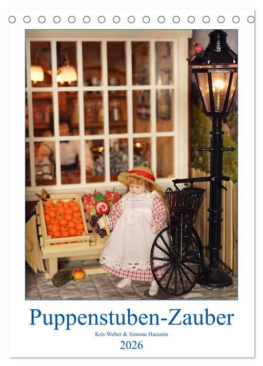 Produktbild: Puppenstuben-Zauber (Tischkalender 2026 DIN A5 hoch), CALVENDO Monatskalender