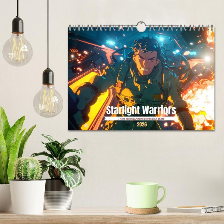 Produktbild: Starlight Warriors (Wall Calendar 2026 DIN A4 landscape), CALVENDO 12 Month Wall Calendar