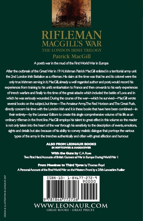 Produktbild: Rifleman Macgill's War