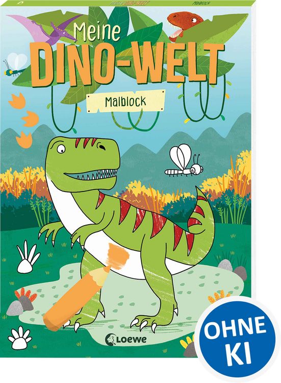 Produktbild: Meine Dino-Welt - Malblock