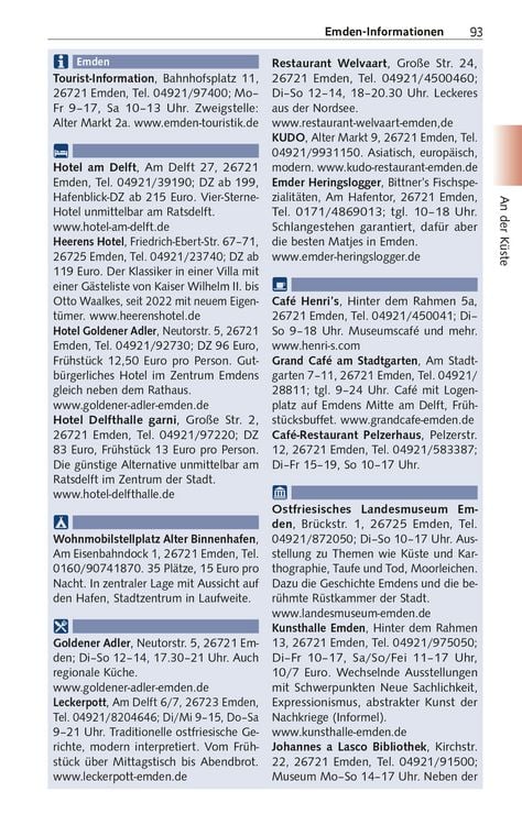 Produktbild: TRESCHER Reisef&uuml;hrer Ostfriesland