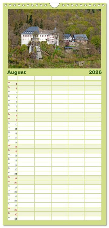 Produktbild: Familienplaner 2026 - Das Sauerland - Mittelgebirge im Herzen Deutschlands mit 5 Spalten (Wandkalender, 21 x 45 cm) CALVENDO