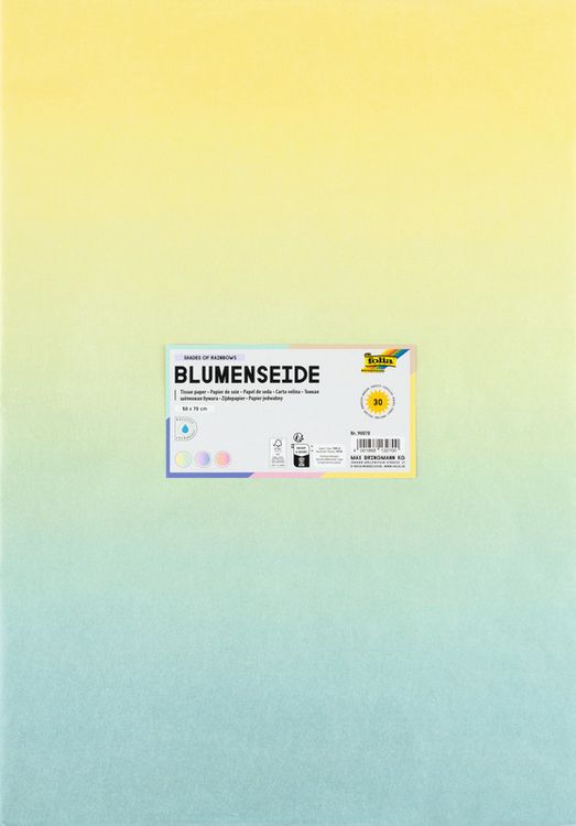 Produktbild: Seidenpapier rainb. 30Bo 50x70