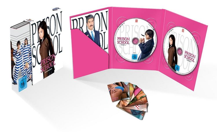 Produktbild: Prison School - Live Action - Gesamtausgabe - Blu-ray Box (2 Blu-rays) [Limited Edition]