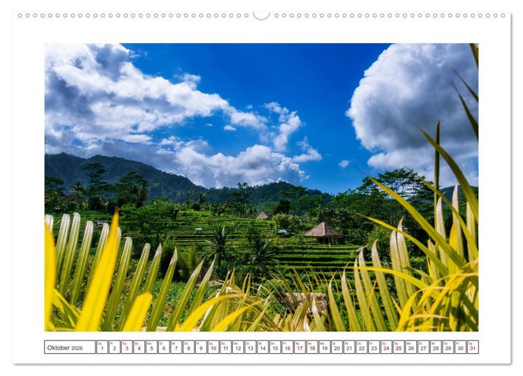Produktbild: Bali Insel der G&ouml;tter (hochwertiger Premium Wandkalender 2026 DIN A2 quer), Kunstdruck in Hochglanz