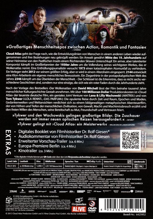 Produktbild: Cloud Atlas (Filmjuwelen)